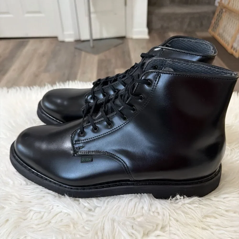 Bates Black Leather Men's Boots Size 13 NWOT